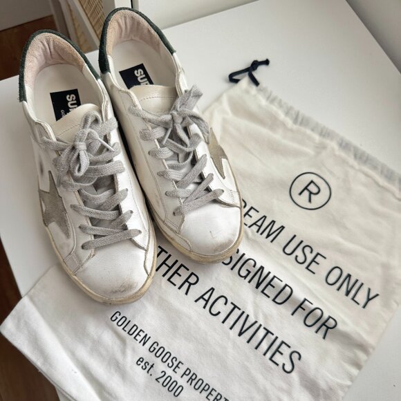 Golden Goose Deluxe Brand Super-Star Sneakers - White - Picture 1 of 5